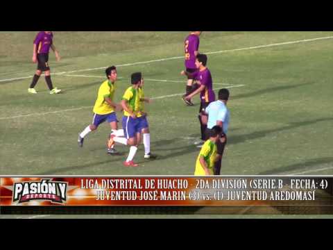 JOSÉ MARIN (3) vs. (1) JUVENTUD AREDOMASÍ (FECHA: 4 - SERIE: B) 2DA DIVISIÓN