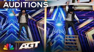 Abresh Looks Like A Regular Guy… Then Does THIS! | Auditions | AGT 2026 thumbnail