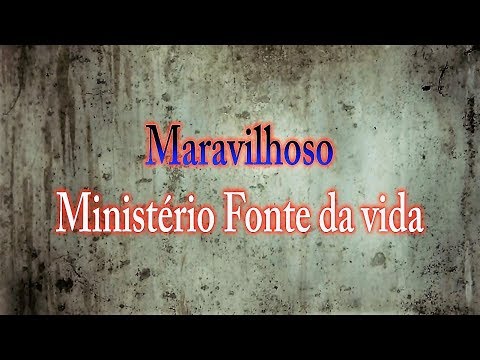 Maravilhoso video