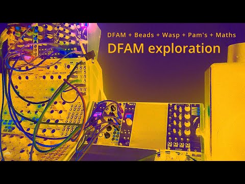 DFAM exploration - Moog DFAM madness