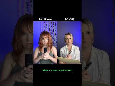 #pov the high school has auditions for their upcoming musical…