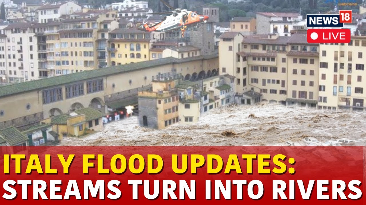 Flood In Italy LIVE | Florence And Pisa On Alert As Flooding Hits Italy | Italy News Today | N18G