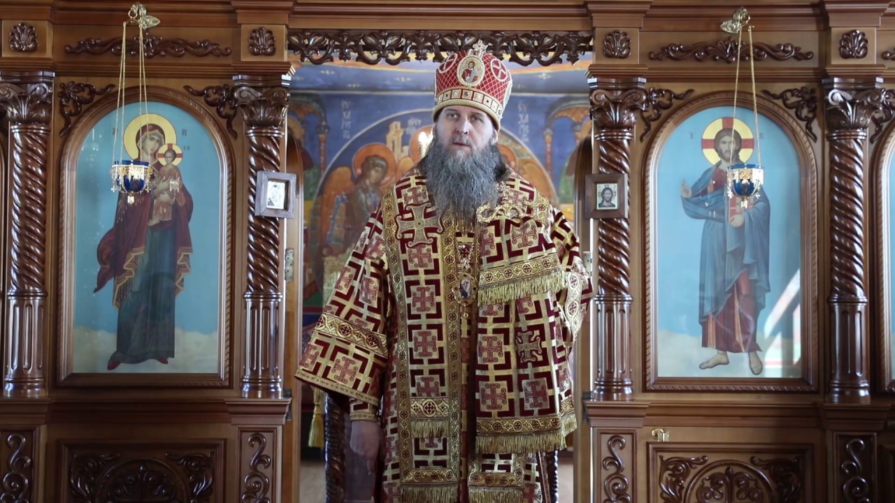 Литургия в храме поселка Лебяжье. Проповедь митрополита Даниила