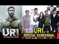 Uri Movie Special Screening Vicky Kaushal Mohit Raina Yami Gautam Ronnie Screwvala