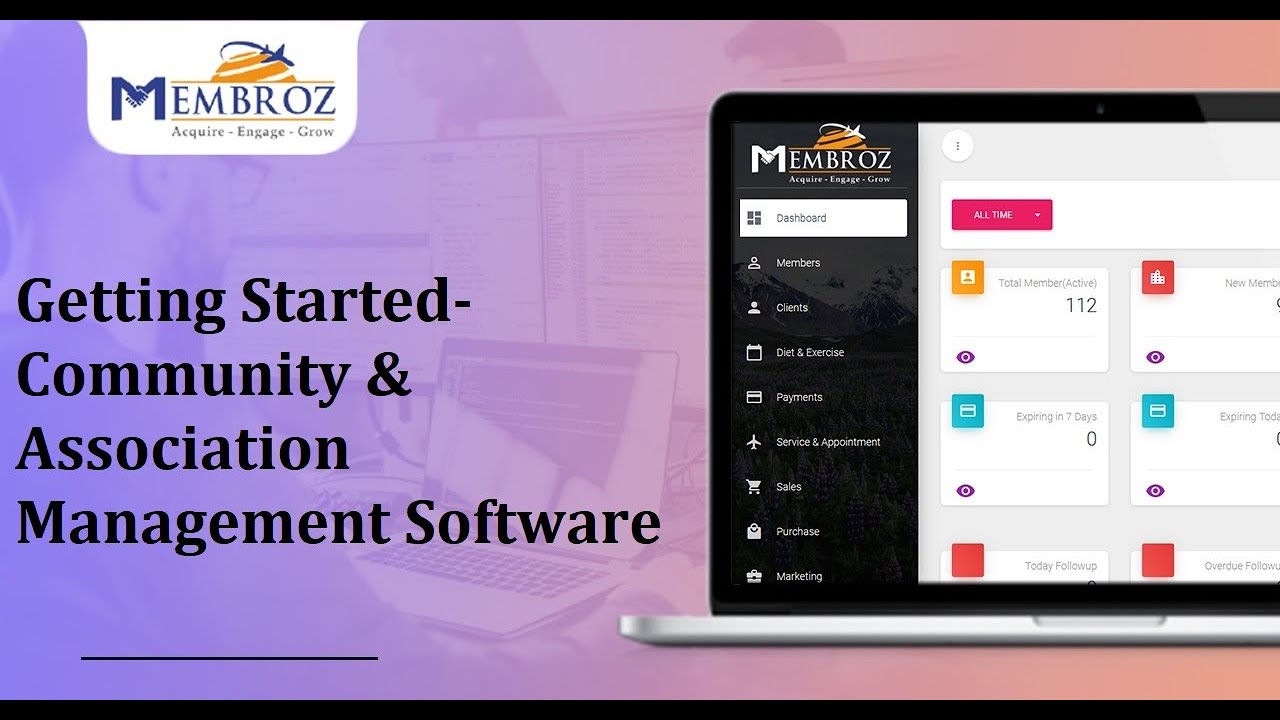 Let's take a quick tour of our Membroz Community & Association Software | Getting Started | Membroz