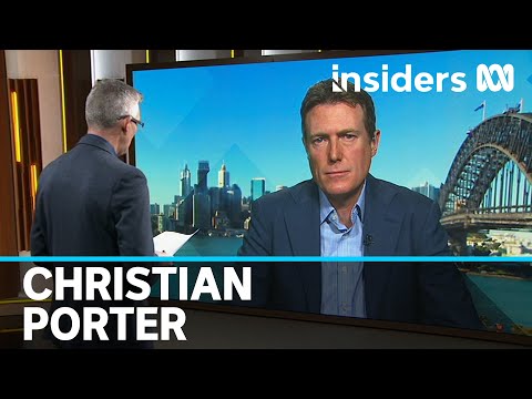 David Speers interviews Attorney-General Christian Porter | Insiders