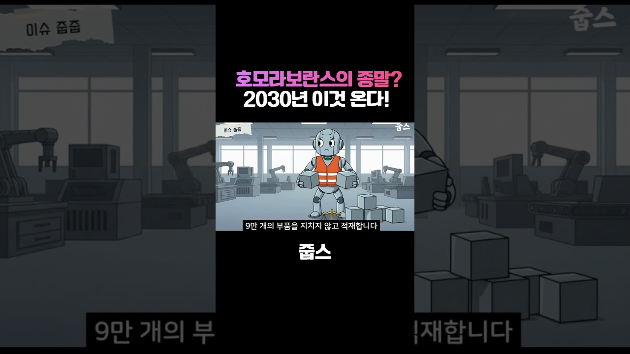 호모라보란스의 종말 2030년 이것 온다! 고용은 비효율적 행위??