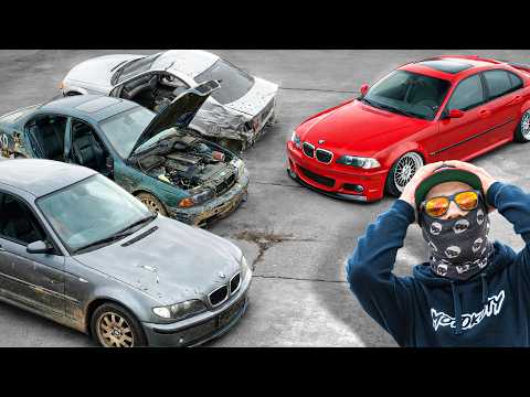 Składamy jedno BMW z trzech rozwalonych