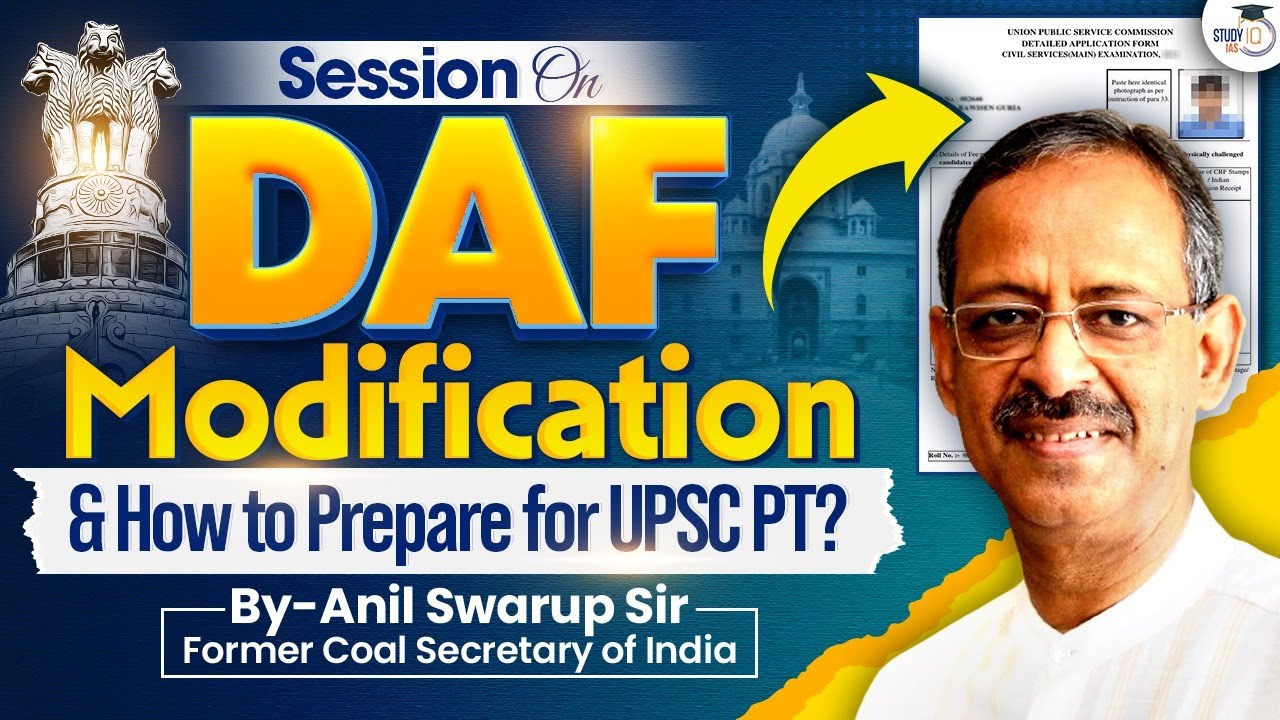 Master Your DAF & UPSC Interview Strategy | Exclusive Session by Anil Swarup Sir