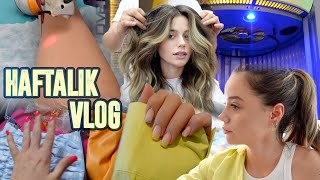 Bu vlog’ da  yok yok👀❤️ Solaryum, Lazer, İpek kirpik, Bavul Hazırlama, Saç Bakım