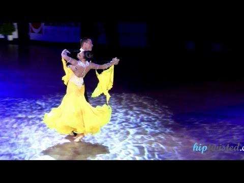 Matej Kralj - Spela Kralj, Brno Open 2012, WDSF int. open standard, final - solo slowfox