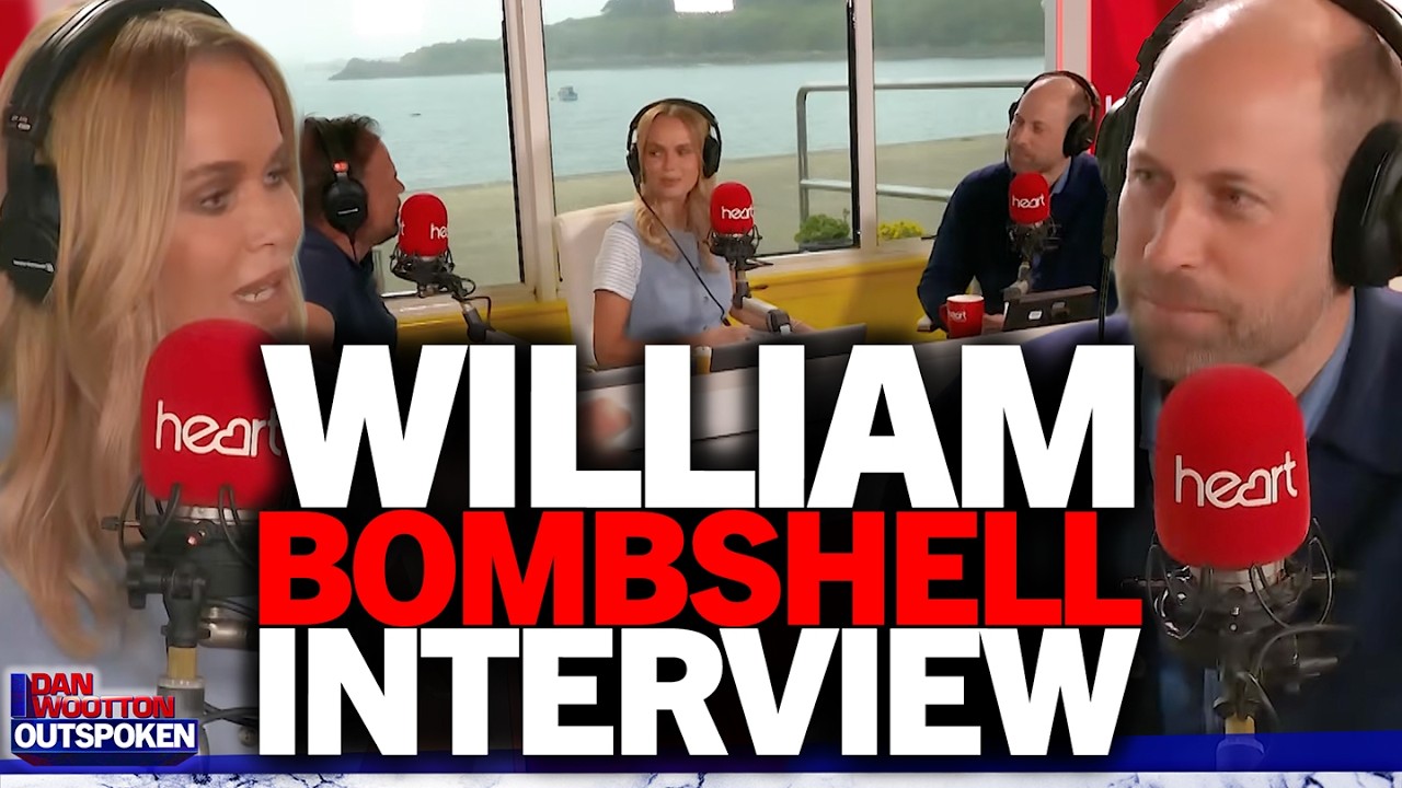 “Couldn’t cope” Prince William’s bombshell live TV interview on Catherine with Heart’s Amanda Holden