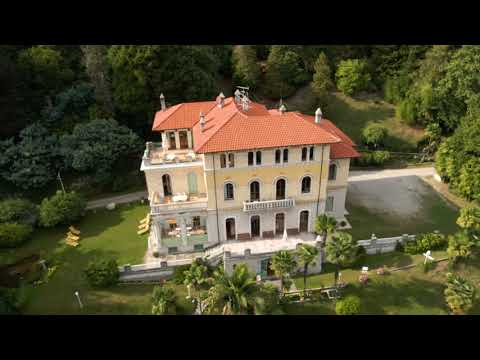 Villa Volpi in Art Nouveau style with a giant park