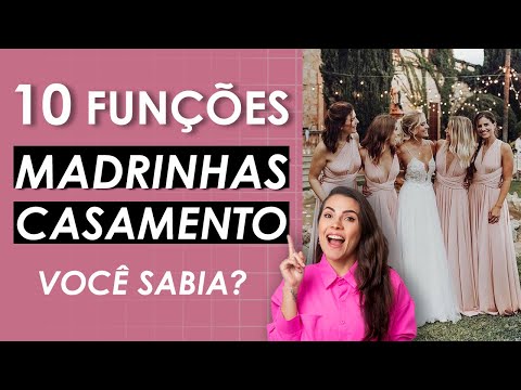 10 funções das MADRINHAS de casamento | Noiva em Curso
