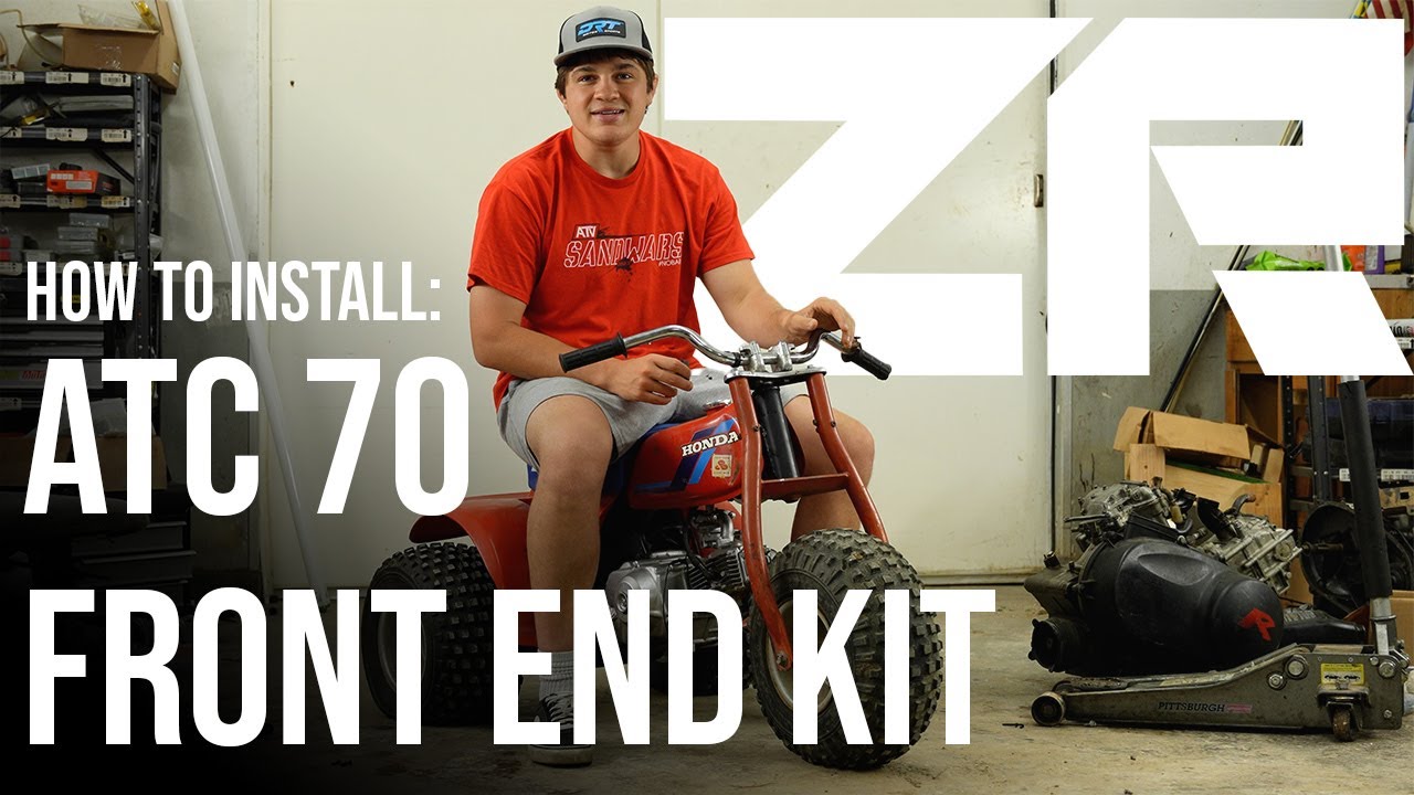 How To: Install ATC 70 Front Fork Kit
