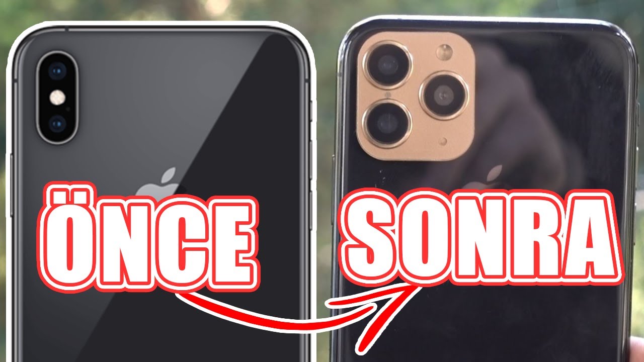 iPhone XS'i 35 TL'ye iPhone 11 Pro'ya Çevirdik! (iPhone 15 XS FR R 2X Pro Oldu!)