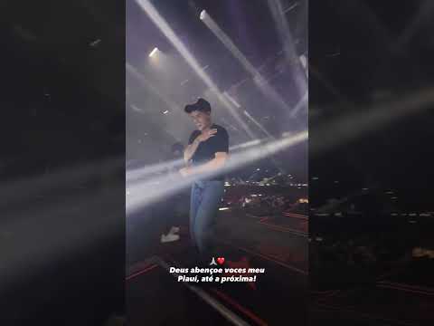 Zé vaqueiro - encerrando o show em Marcolândia Piauí