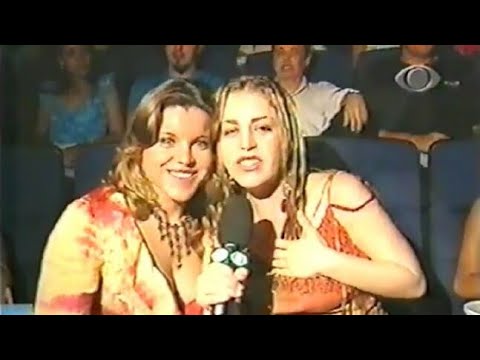 Rouge no lançamento do DVD do KLB - Programa Note e Anote/ TV Record 2002