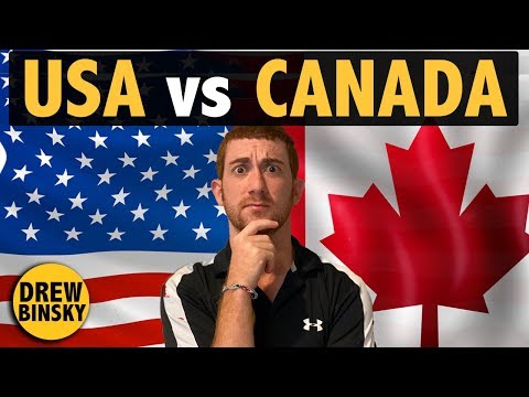 USA vs CANADA (Similarities & Differences)