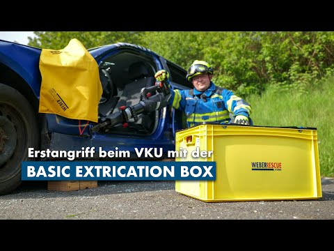 Erstangriff beim VKU mit der Basic Extrication Box von WEBER RESCUE 🚒