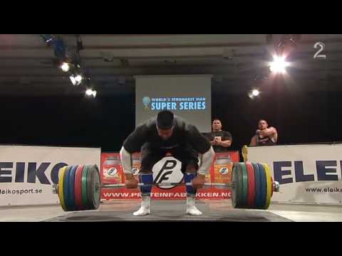 Arild Haugen - Deadlift 400kg (881lb)