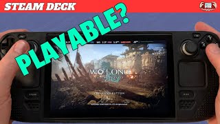 Wo Long : Fallen Dynasty on the Steam Deck - Is it Playable?