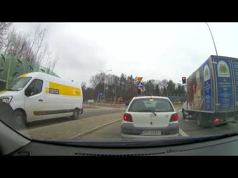 Egzamin praktyczny (symulacja) - kategoria B - Białystok.