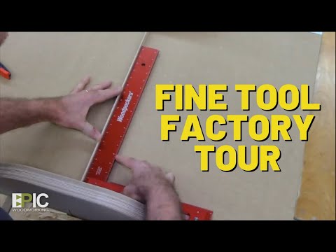 Fine Tool Factory Tour - A visit at Woodpeckers