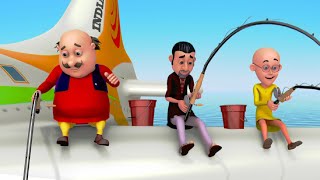 Download lagu Terriorist के साथ बैठ कर Fishing कर रहे Motu Patlu | Motu-Patlu mp3