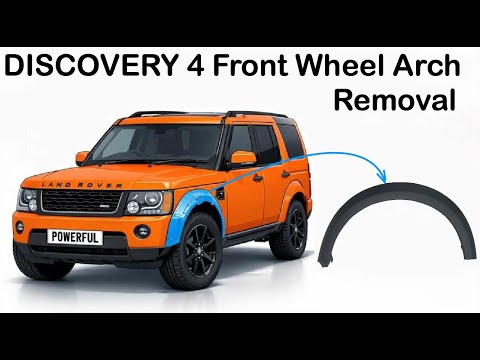How to Remove / Replace the Front Wheel Arches on a Land Rover Discovery 4 LR4