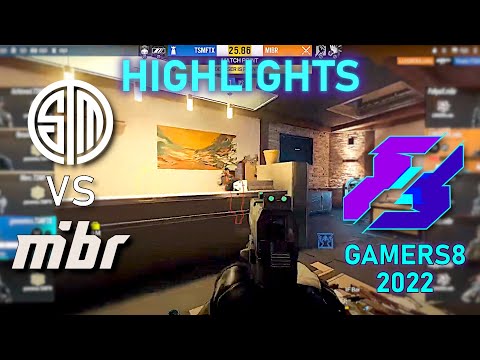NEW TSM FIRST GAME! MIBR vs New TSM - HIGHLIGHTS - Group Stage - Gamers8 2022 - R6 Esport