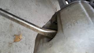2008 MERCEDES BENZ ML550 FRONT BRAKE PADS AND WEAR SENSOR REPLACEMENT