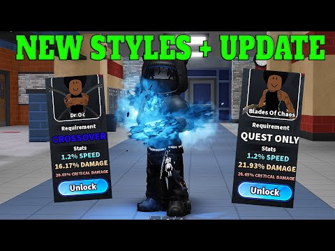 3 NEW STYLES +  NEW UPDATE + NEW CASE.. | Fight In A School Update