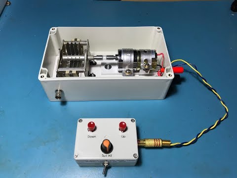 Homebrew: Remote Variable Capacitor Tuner Control for Spiral Loop Antenna, February 21-25, 2019