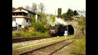 preview picture of video 'www.ferrovia-lucca-aulla.com - Locomotiva a vapore FS Gr. 740-278'