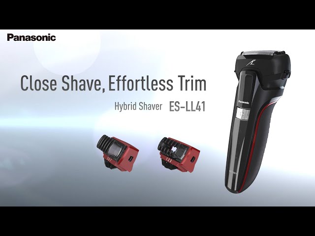 Video Teaser für Close Shave, Effortless Trim:  Panasonic's Hybrid Shaver  ES-LL41