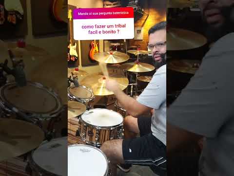 Tribal fácil na Bateria 🔥🔥🔥