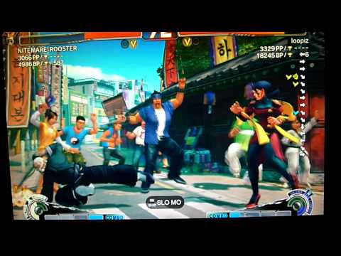 SSF4 ae (nitemare-rooster)Gen vs.Rose(loopiz)