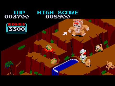 Congo Bongo Longplay (Arcade) [QHD]
