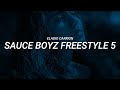Eladio Carrion - Sauce Boyz Freestyle 5 (LETRA)