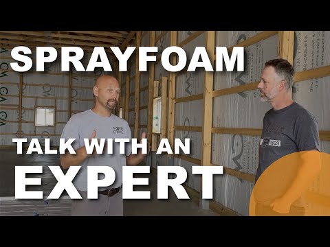 Interview with 20 year PROFESSIONAL spray-foam expert!