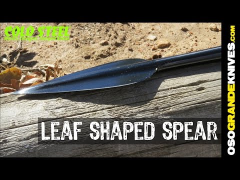 Cold Steel MAA Classic Leaf Shaped Spear Review | OsoGrandeKnives