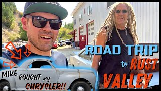 Road Trip to RUST VALLEY!! Selling My 1941 Chrysler 3 WINDOW to Mike from Rust Bros!