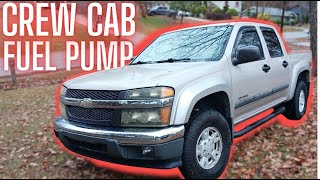 Chevy Colorado Fuel Pump Replacement | Crew Cab Install Tutorial
