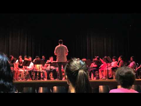 North Bergen Summer Wind Ensemble 2014: Agua's Whelm by Cory J. McBride 7/31/14