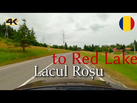 Driving To Red Lake in Romania | summer 2023 | 4K