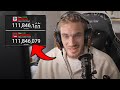 PewDiePie Reacts To MrBeast Passing Him In Subscribers...