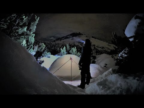 Winter Camp in the Alps
