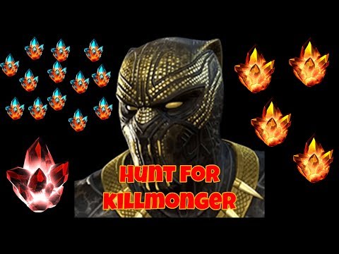 Hunt for Killmonger Crystal Opening!! - Marvel Contest of Champions -