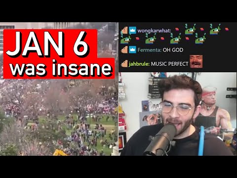 HasanAbi's perfect timing on Jan 6 2021